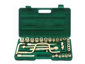 沧州中渤重工李霞 专业供应高品质石油防爆工具箱，成套盒装套筒助力安全作业